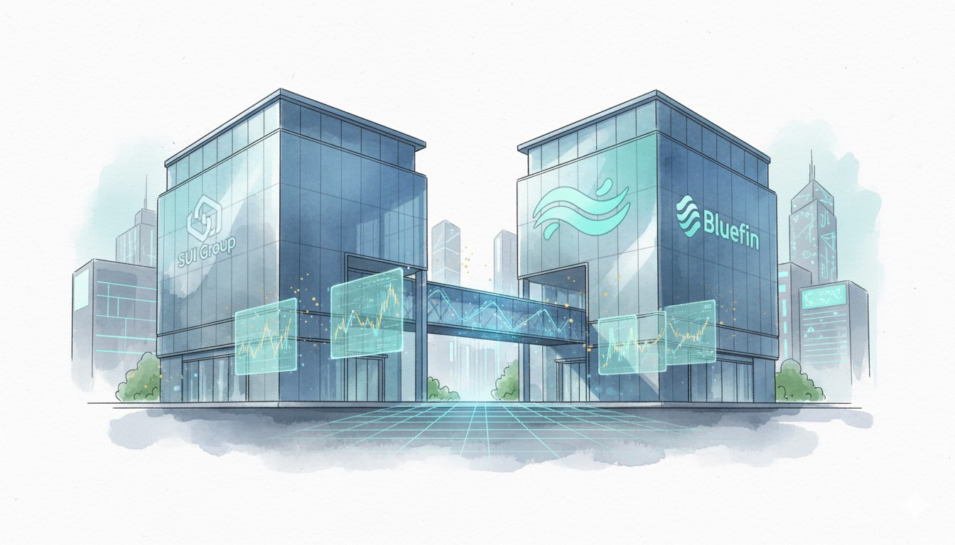 SUI Group lends 2M SUI to Bluefin for 5% revenue share