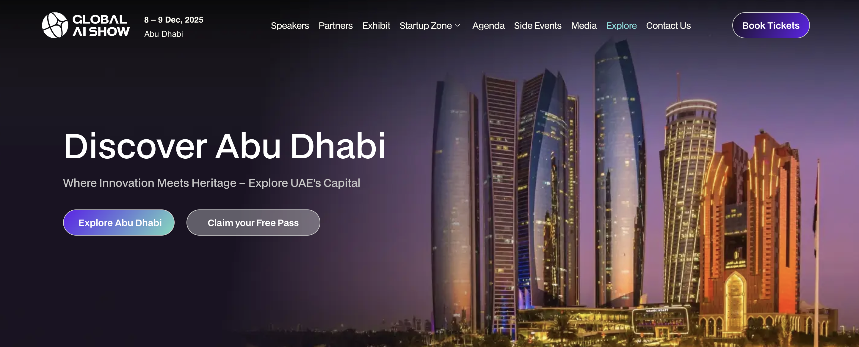 Abu Dhabi hosts triple tech summit in December 2025 - GNcrypto