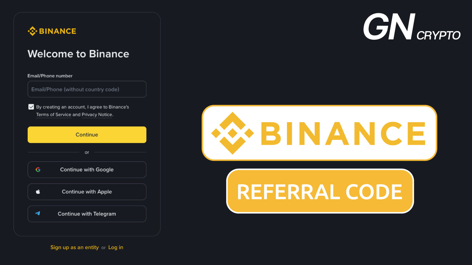 Referral Code for Binance: Use JO19WNBM for Maximum Bonuses - GNcrypto
