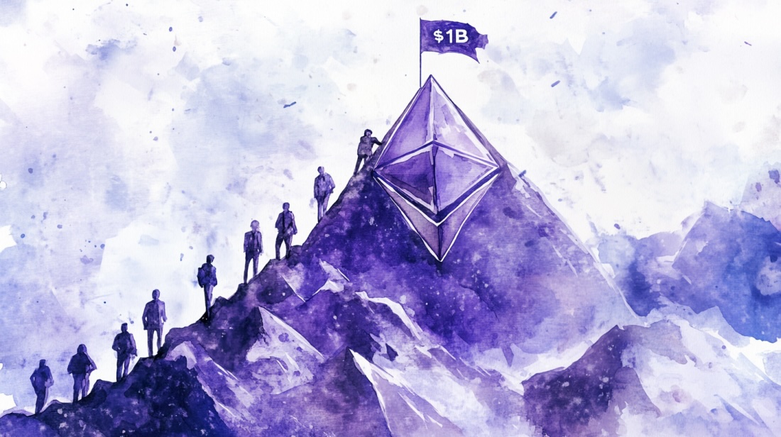 BitMine stakes one billion dollars in Ether as corporates chase yield