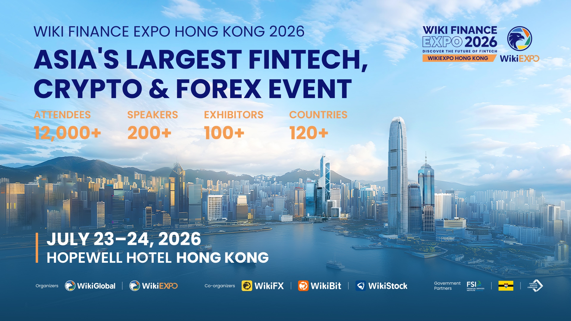 WikiEXPO Hong Kong 2026 targets fintech and Web3 professionals in July - GNcrypto