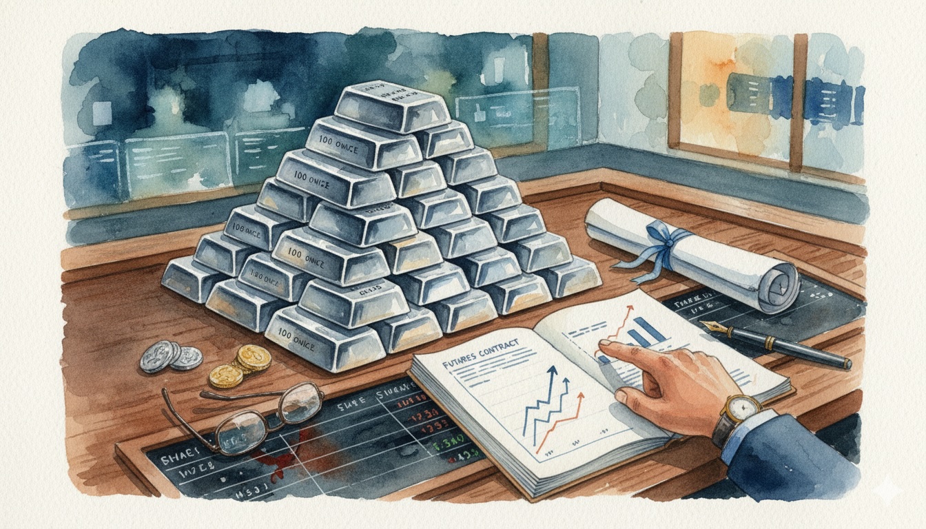 CME to launch 100-ounce silver futures as the metal hits record highs