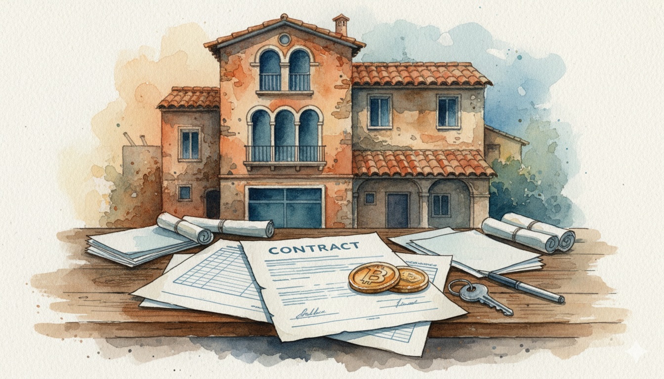 Brighty notuje coraz więcej płatności kryptowalutą przy zakupie nieruchomości w Europie