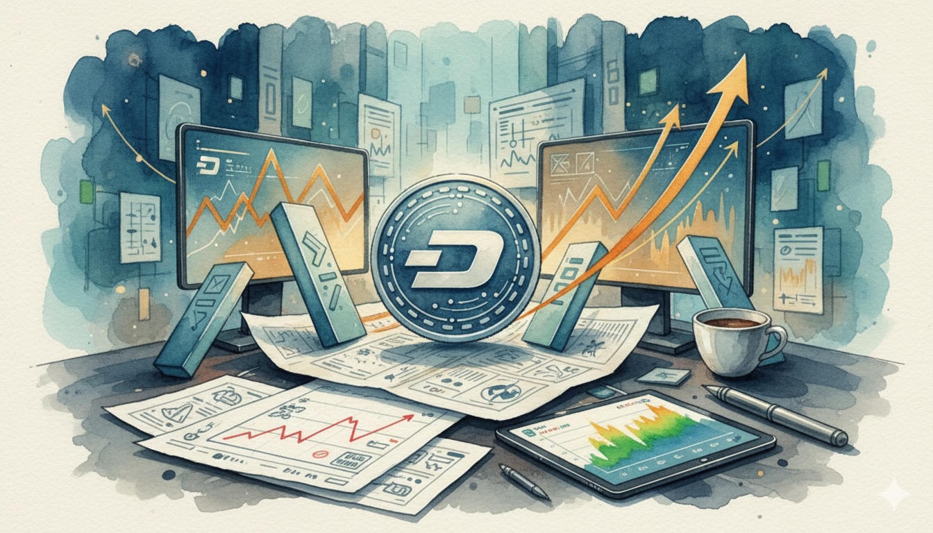 DASH rises 71% in 24 hours amid a privacy-coin rally