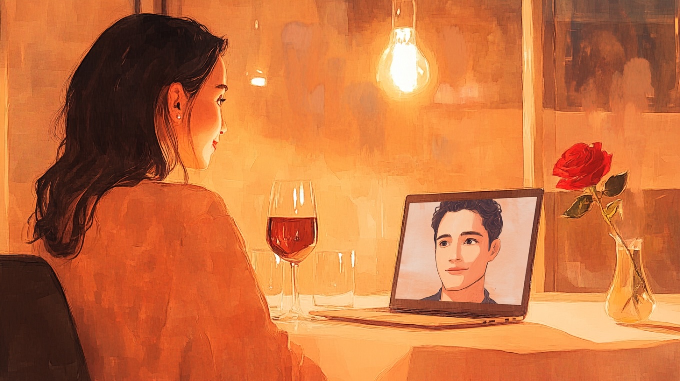 EVA AI opens New York café for AI companion dates