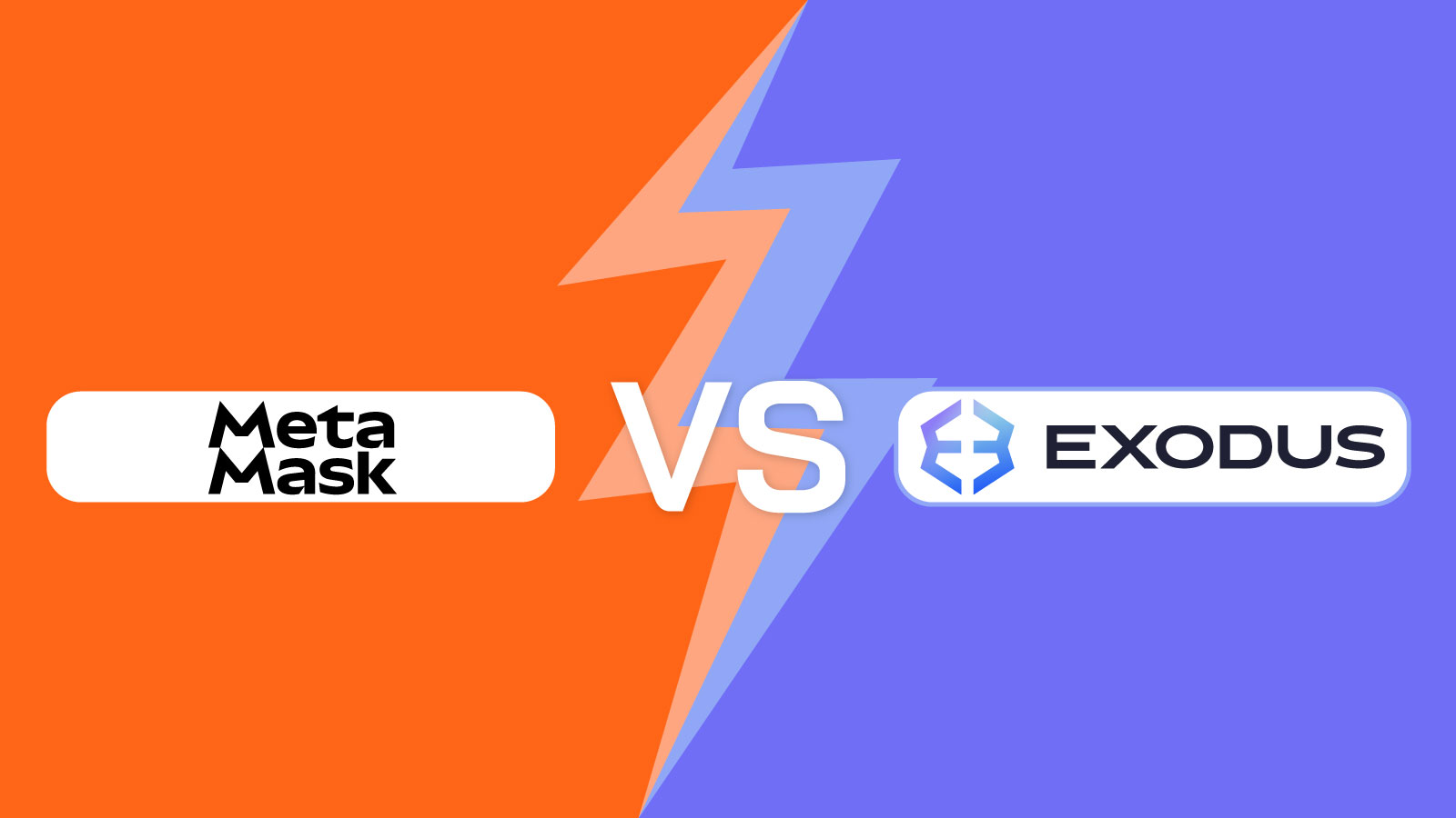 MetaMask vs Exodus wallet: the 2026 showdown