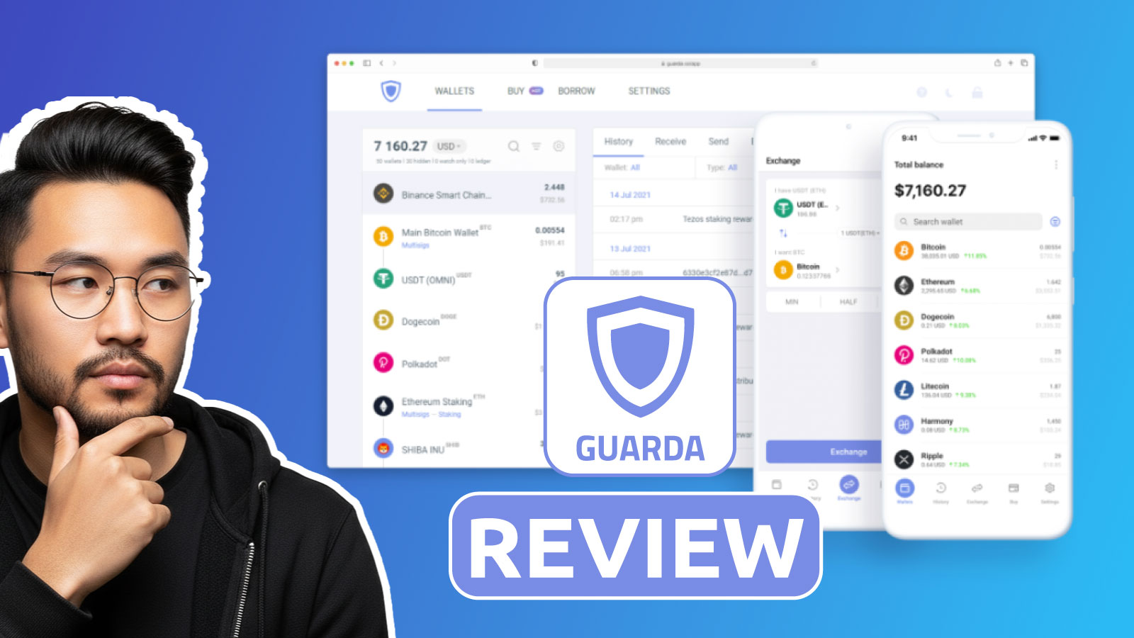 Guarda wallet reviews 2026 – fees, features & security analysis