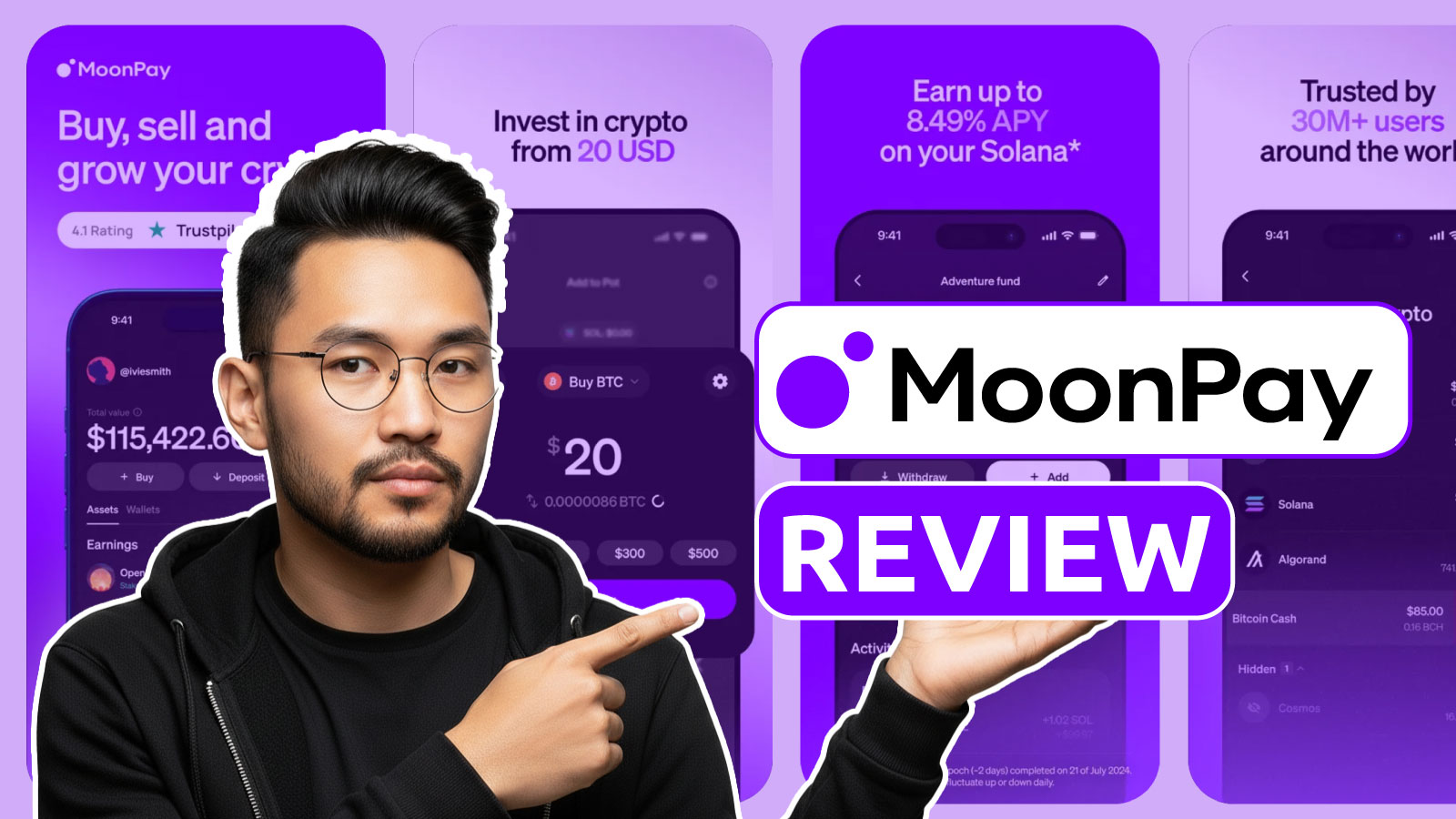 Moonpay Bitcoin wallet review 2026: How it works for beginners - GNcrypto
