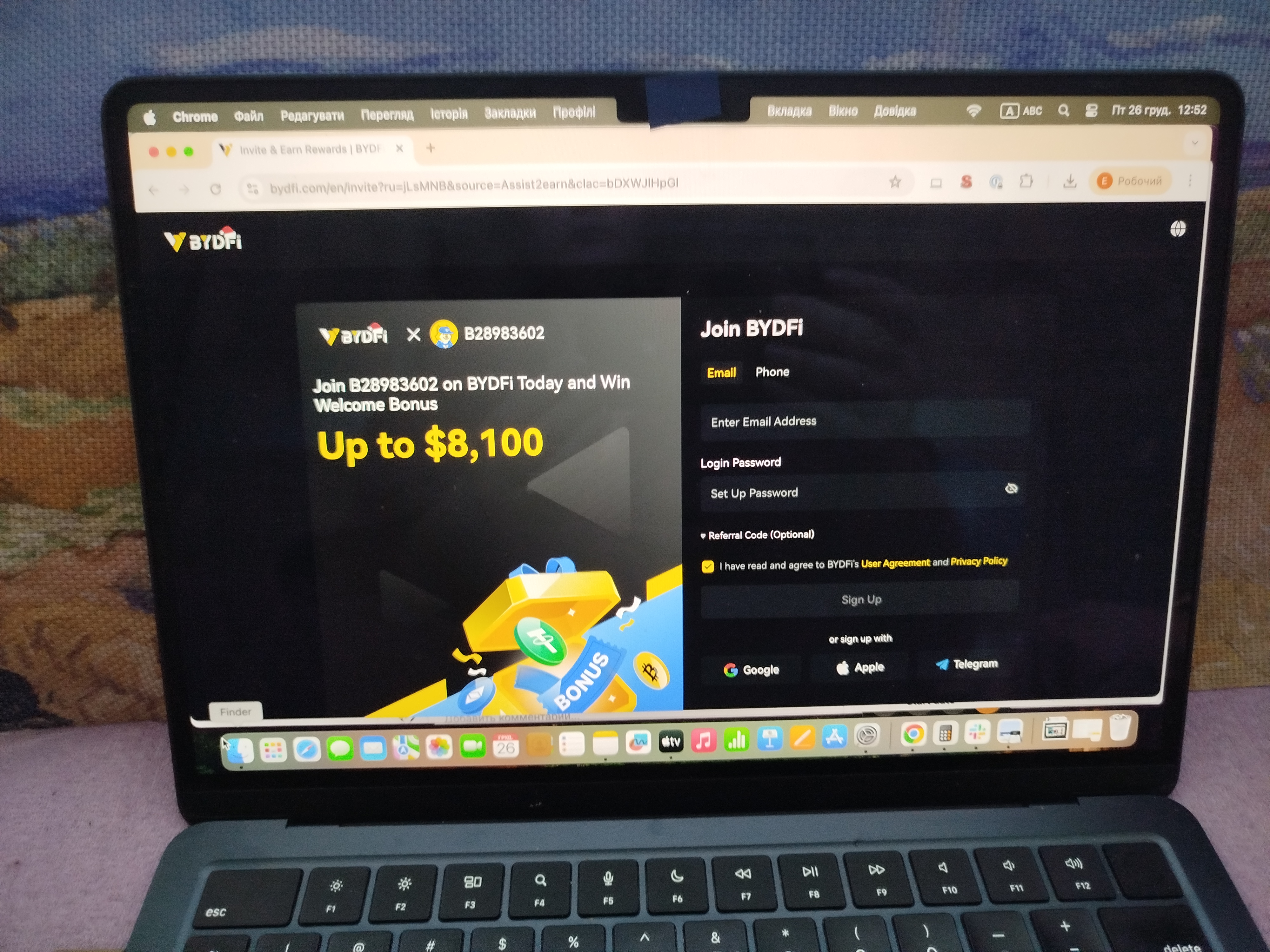 Referral code for BYDFI: use jLsMNB and get rewards - GNcrypto