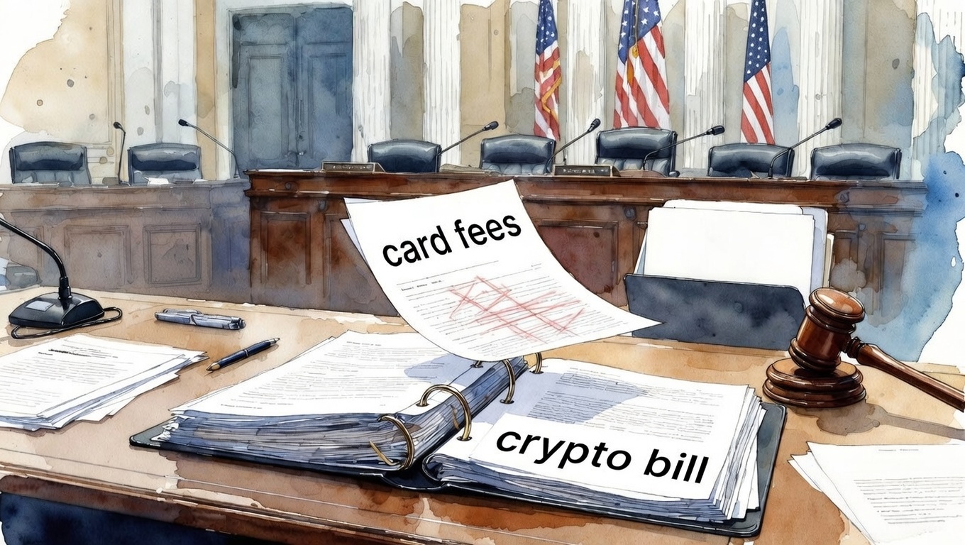 Sen. Marshall drops card fee amendment amid White House push on crypto bill