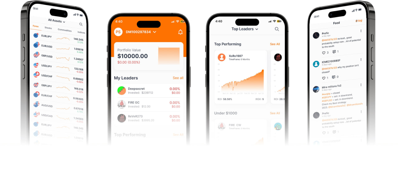 What the ZuluTrade mobile app looks like – GNcrypto