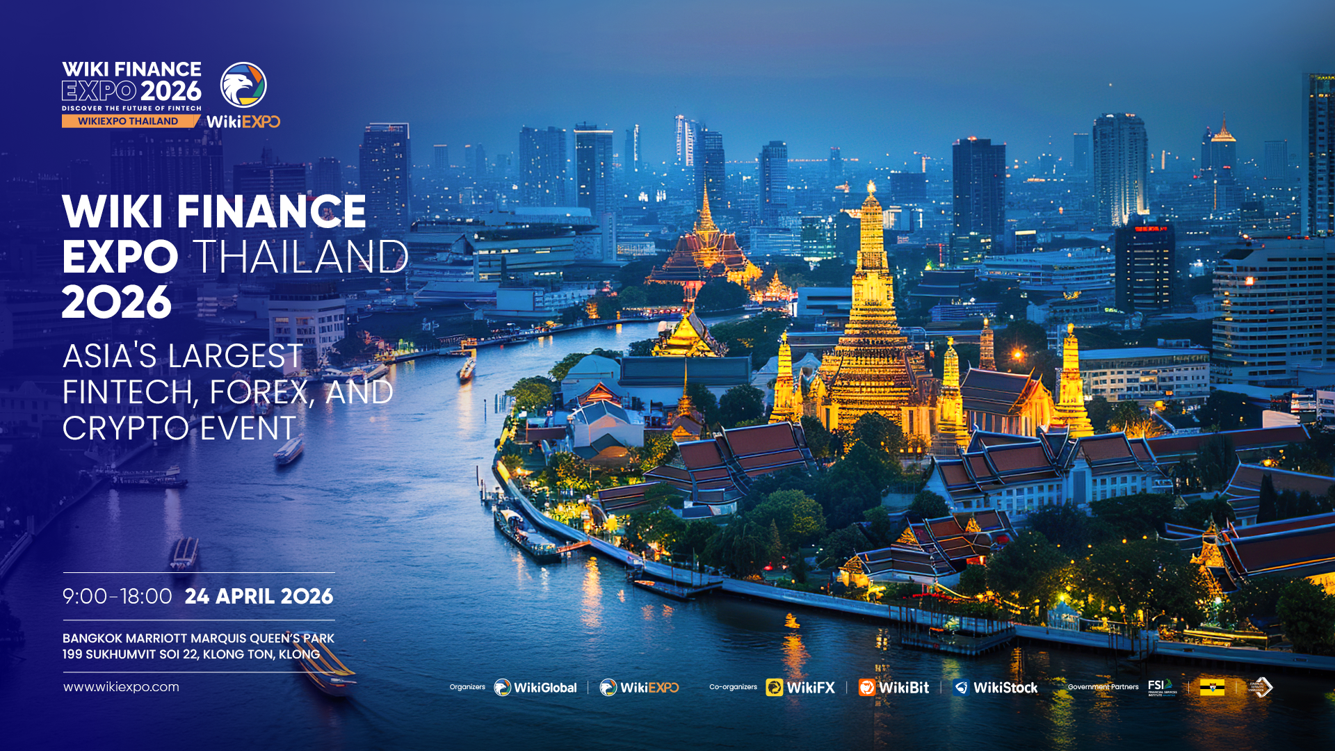 Wiki Finance Expo Thailand 2026 brings crypto and Web3 focus to Bangkok in April - GNcrypto