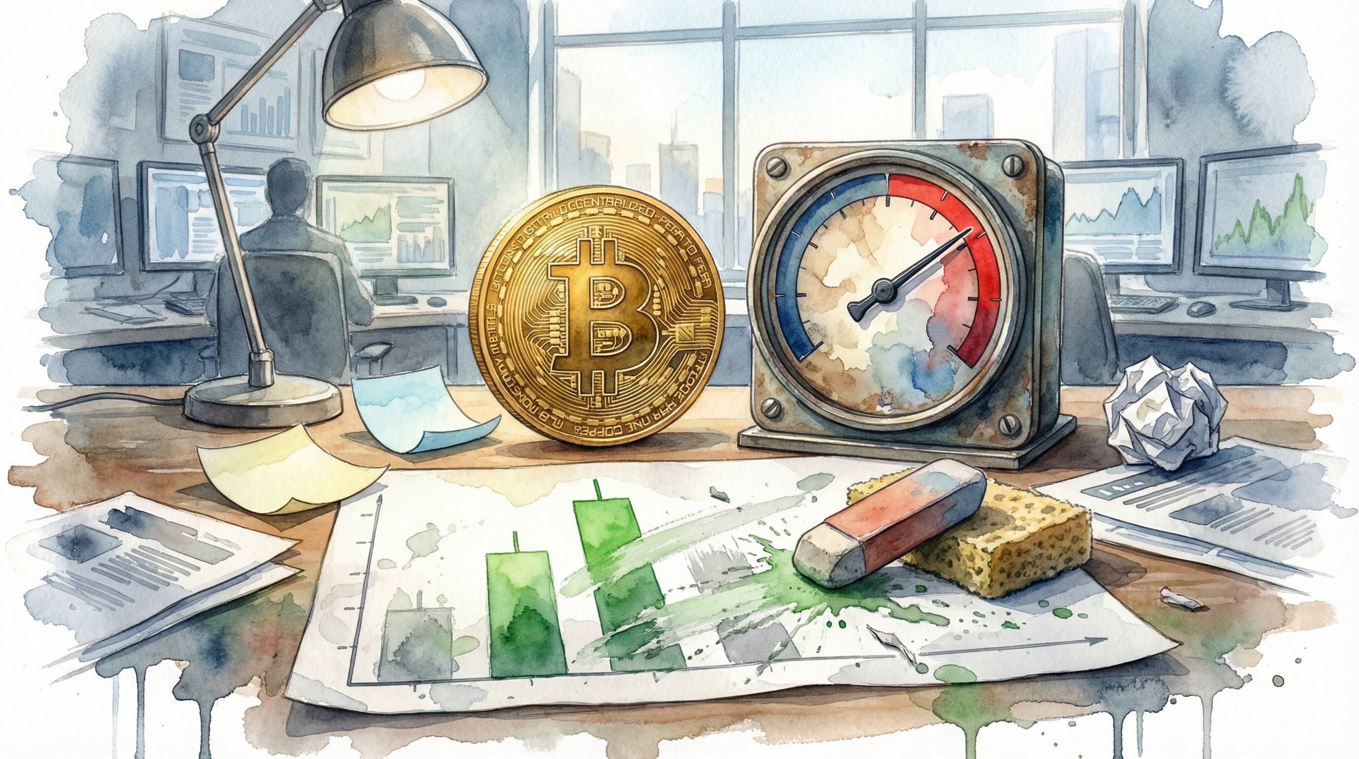 BTC slides as fear index hits 5, 9M in positions wiped out