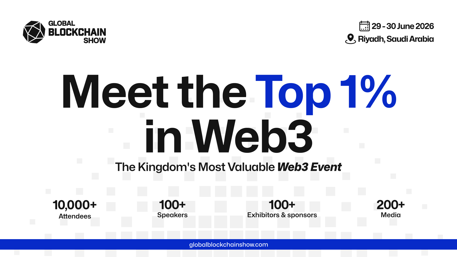 Global Blockchain Show returns to Riyadh amid growing Web3 investment - GNcrypto
