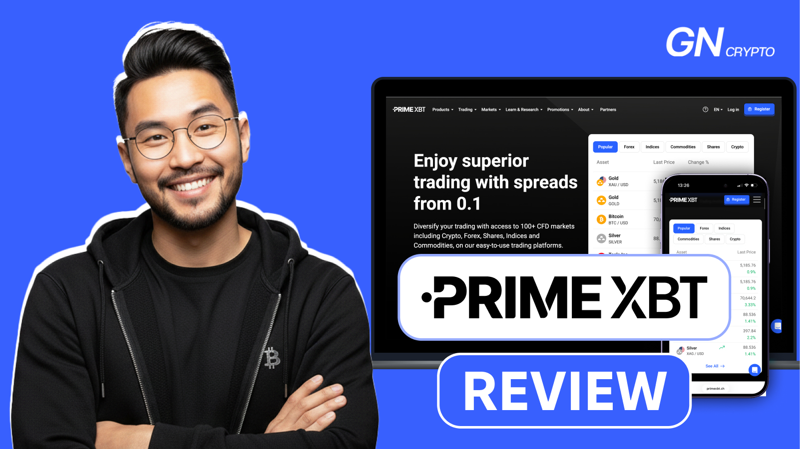 PrimeXBT Futures Review 2026: Trading Features, Fees, and User Experience