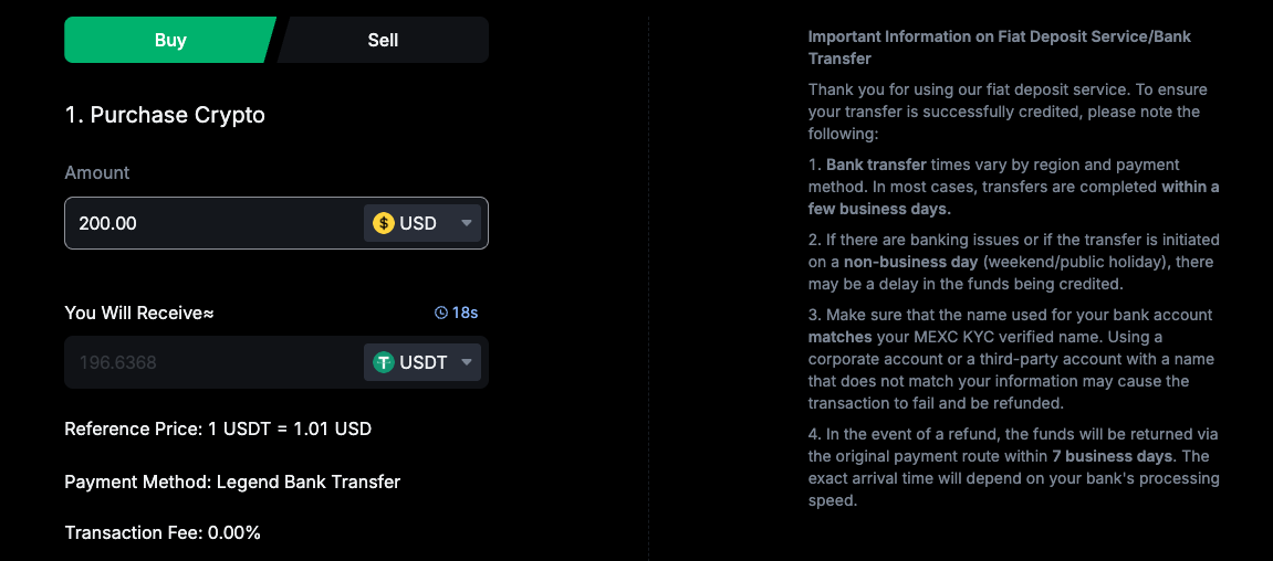 MEXC P2P trading 2026 – fee structure and real user experience