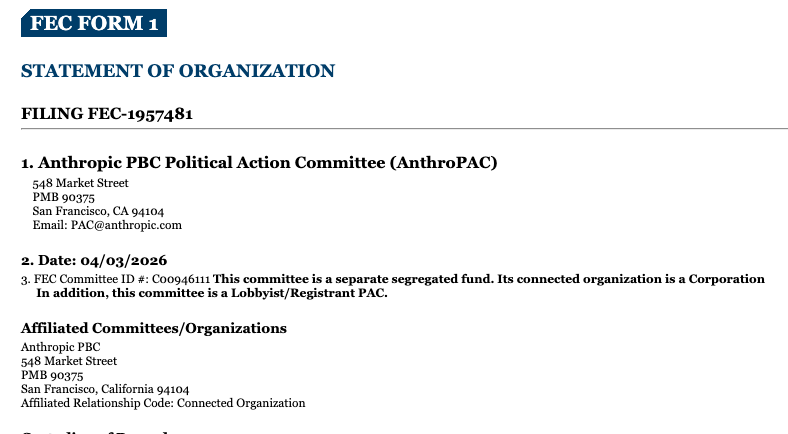 Anthropic Launches Employee PAC; Google Backs $5B Texas Site - GNcrypto