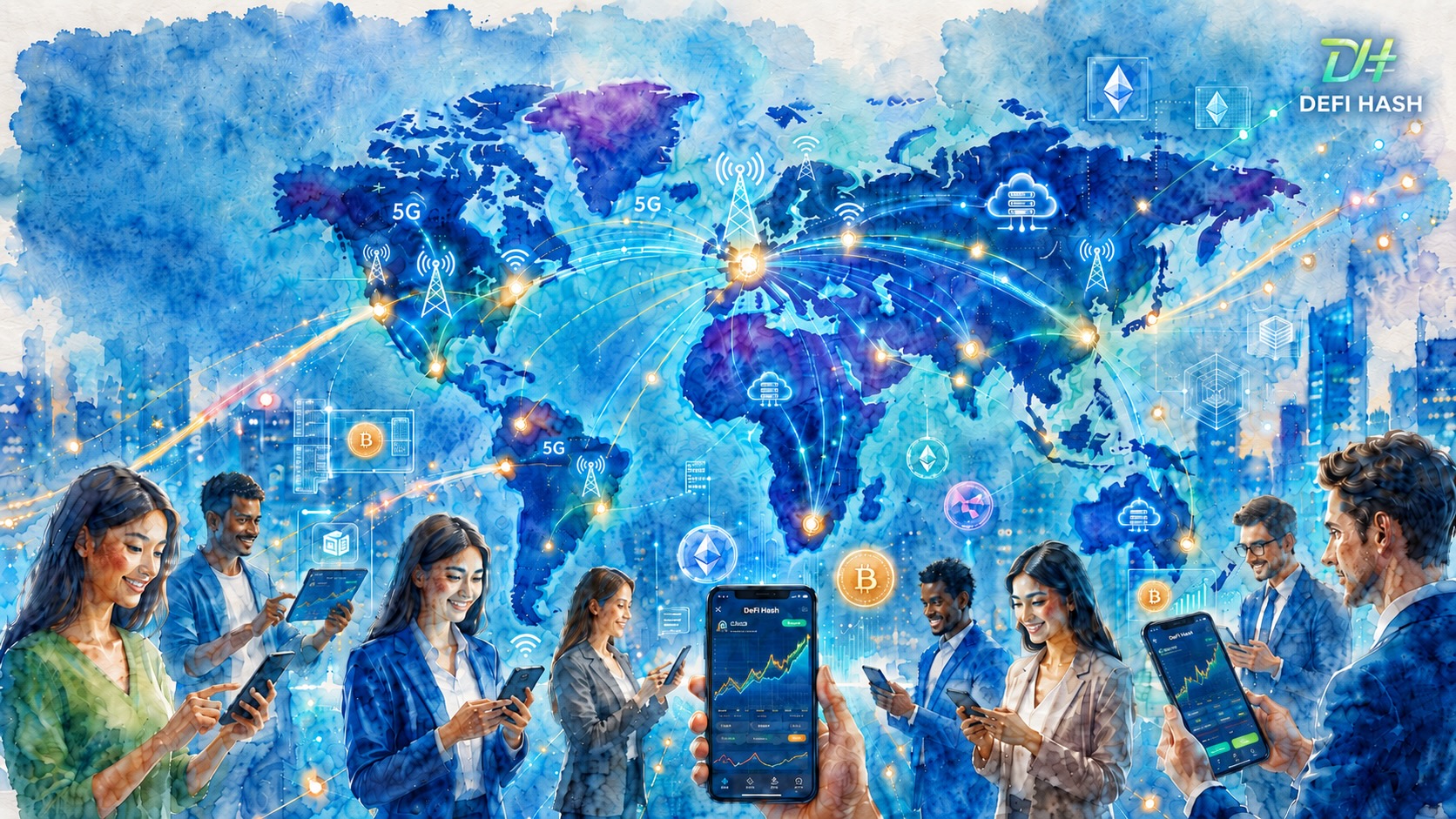 DeFi Hash expands global mobile cloud infrastructure to facilitate future digital asset participation