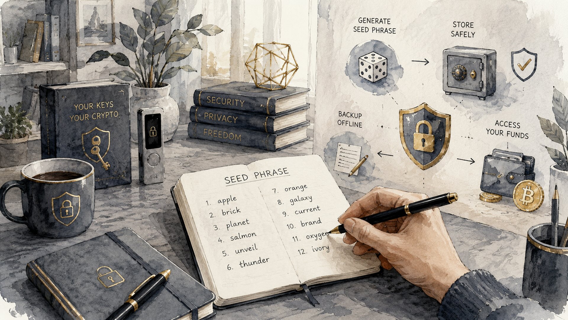 What is a seed phrase in crypto? A beginner’s guide - GNcrypto