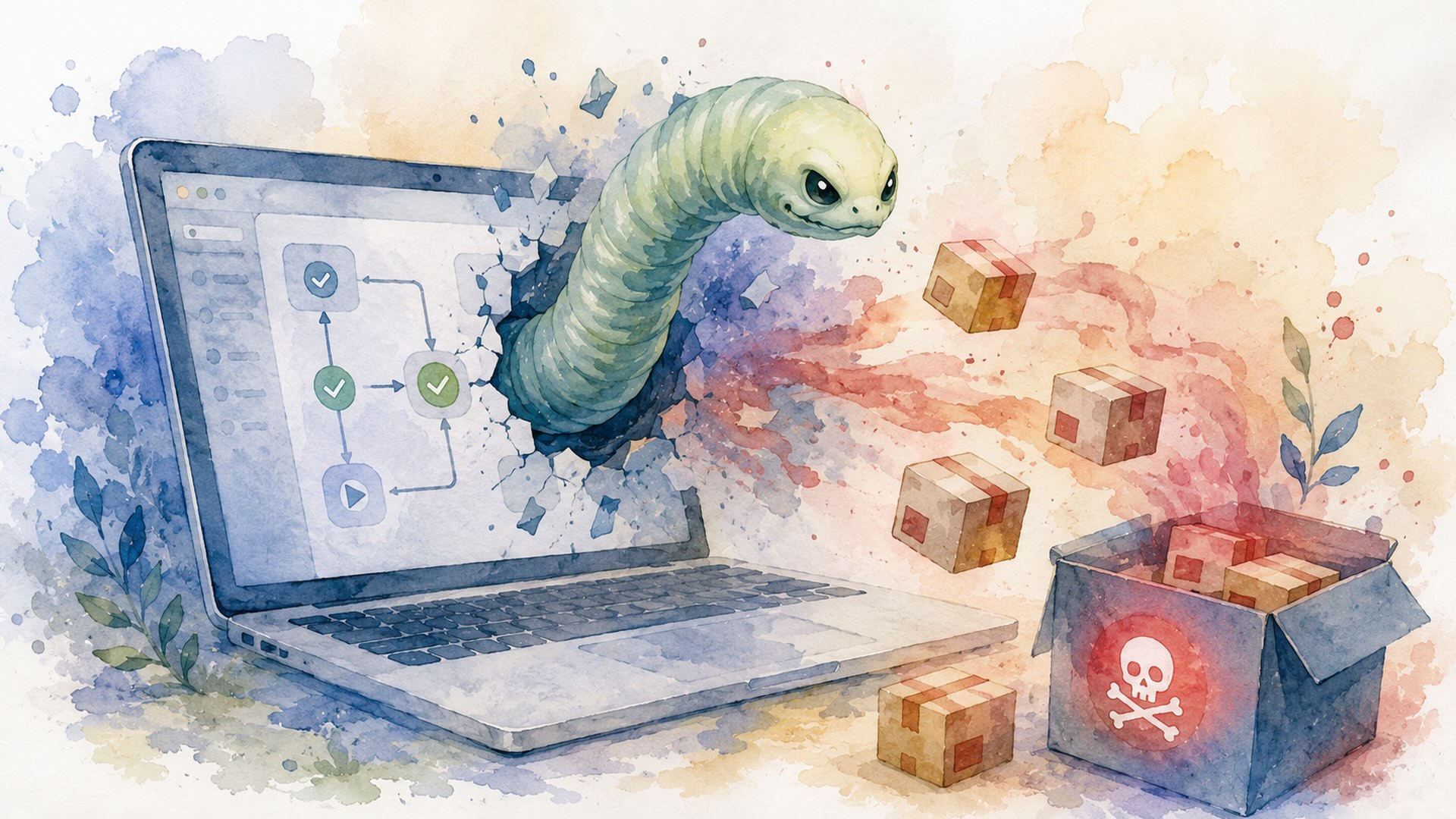 GitHub worm hijacks Actions to push malicious npm packages - GNcrypto