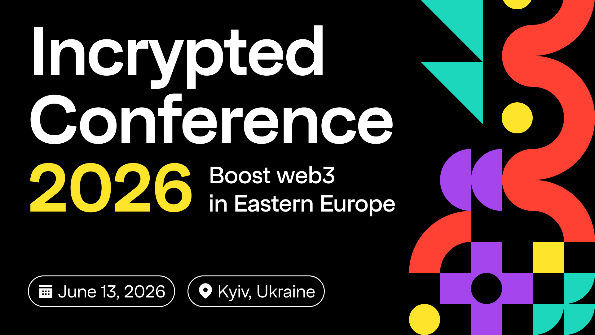 Incrypted Conference 2026 comes back to Kyiv this June - GNcrypto