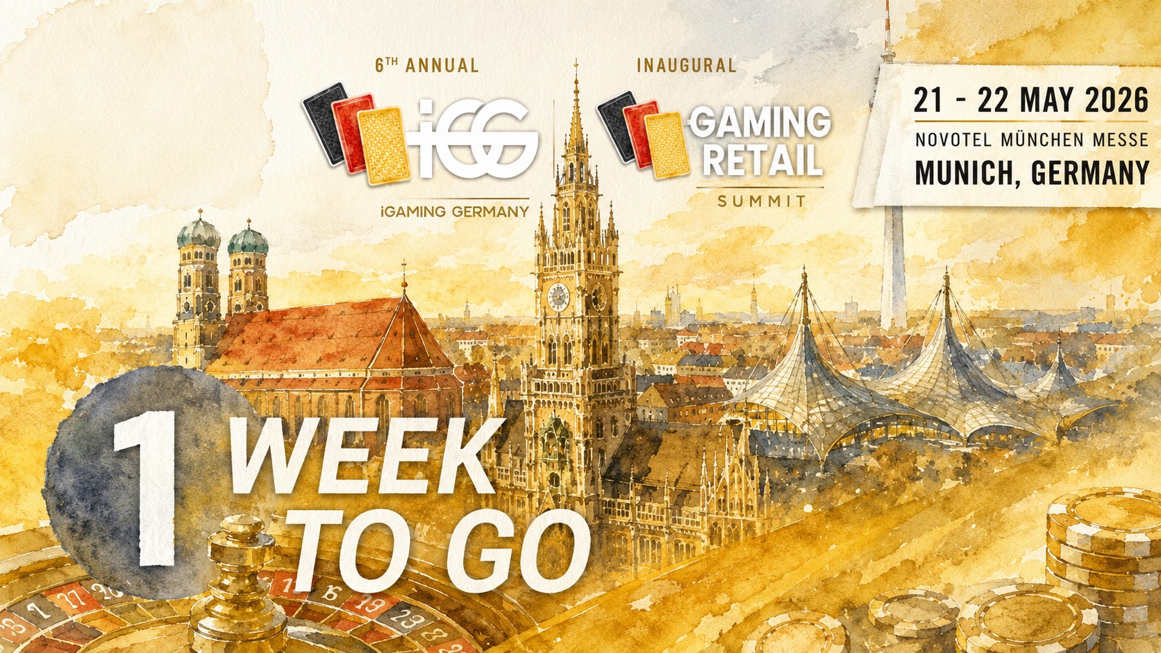 One week left until iGaming Germany 2026 in Munich