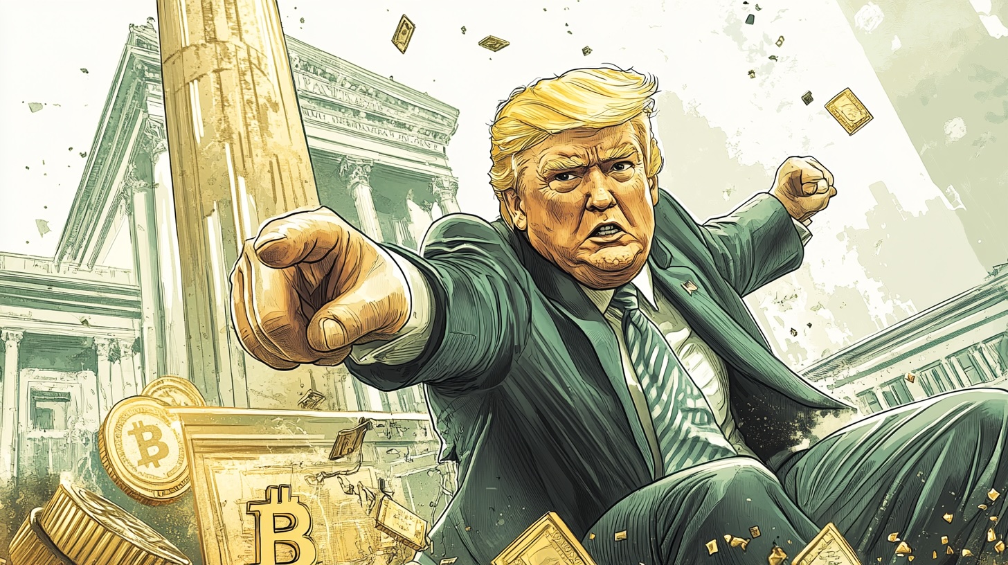 Trump directs Fed to review fintech, crypto rail access