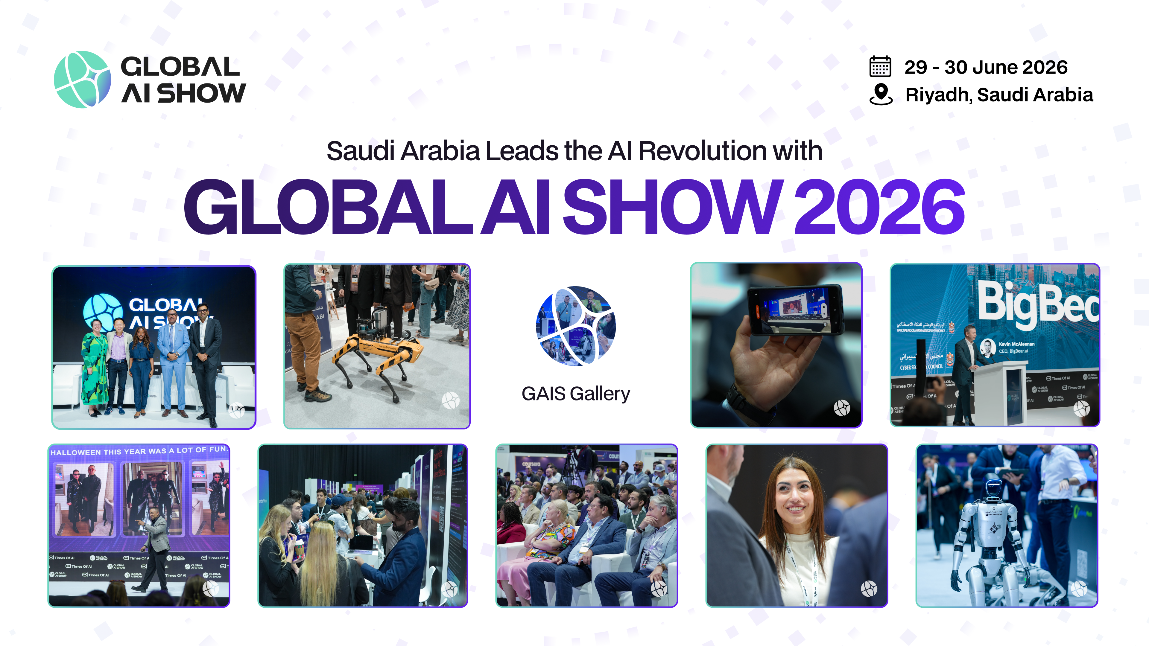 Riyadh hosts AI, blockchain, and gaming summits in June 2026