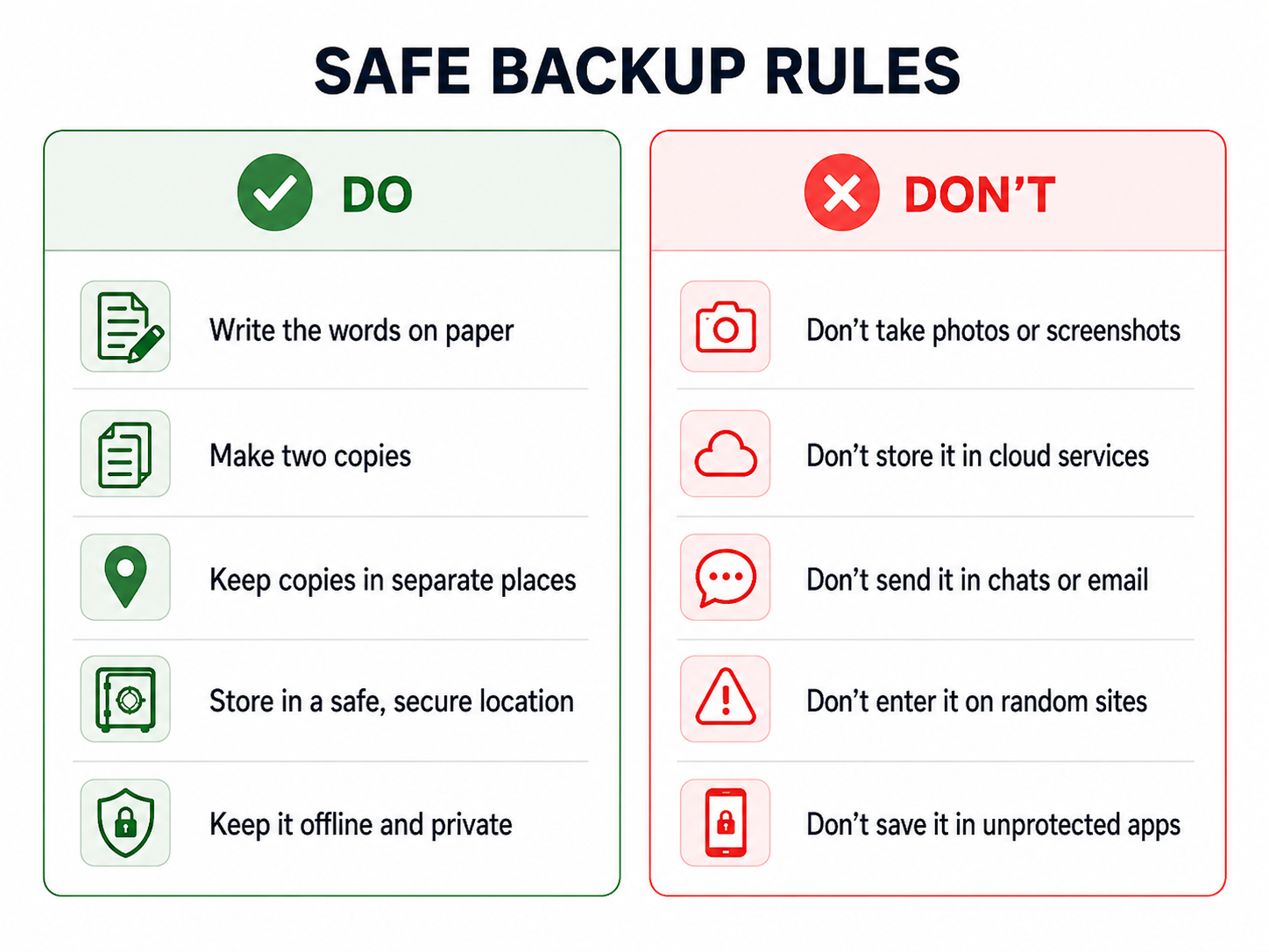 Private key vs seed phrase: differences, risks, and backups - GNcrypto