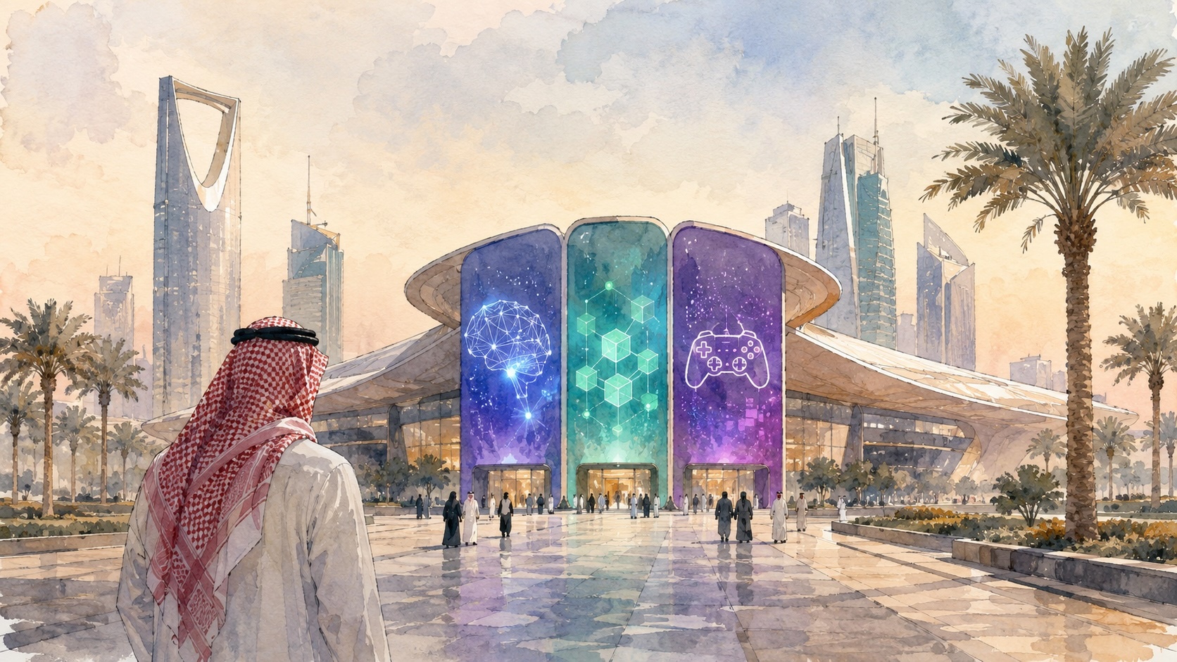 Riyadh hosts AI, blockchain, and gaming summits in June 2026