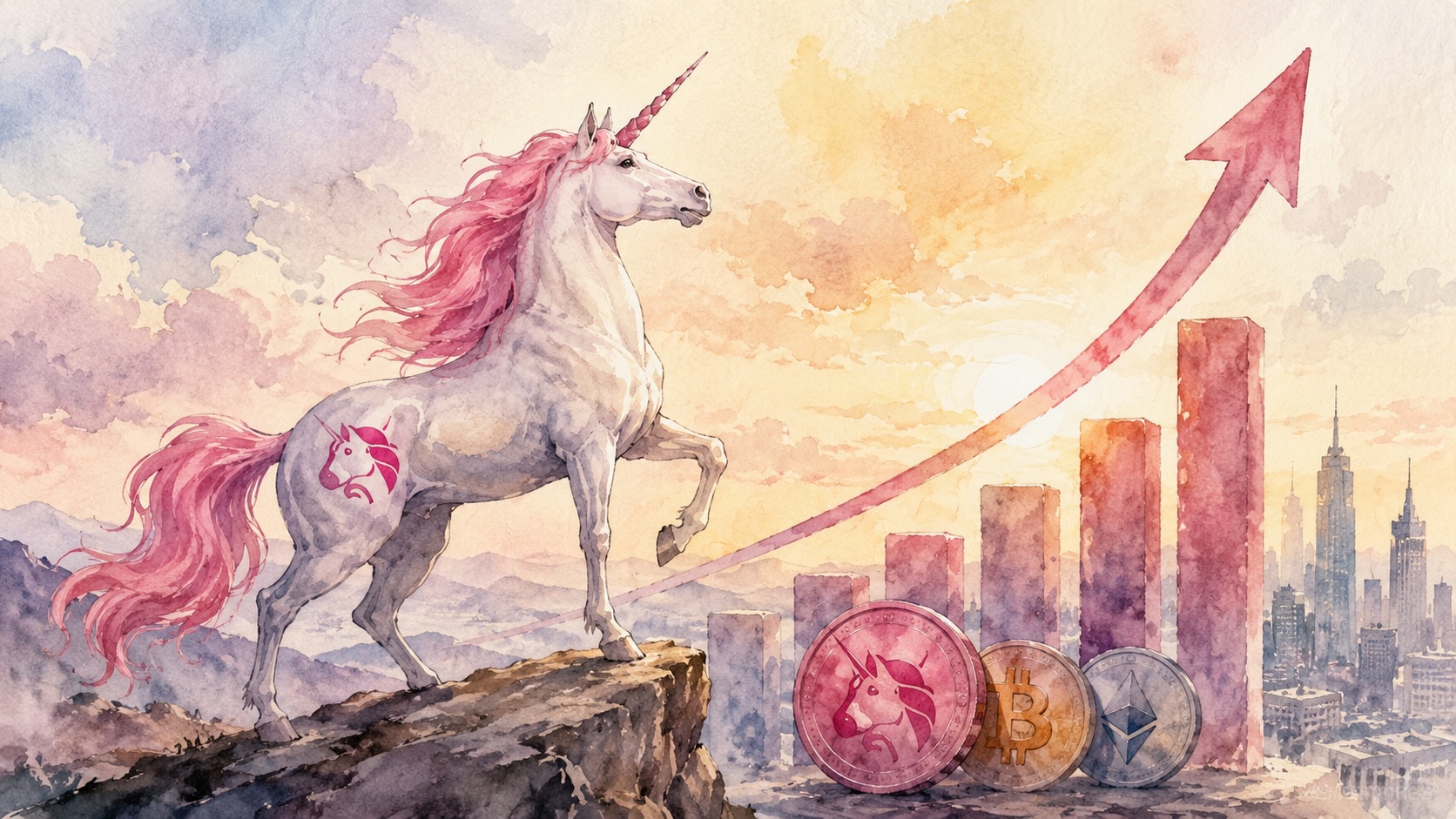Standard Chartered Sees UNI at $100 by 2030, Outpacing BTC, ETH