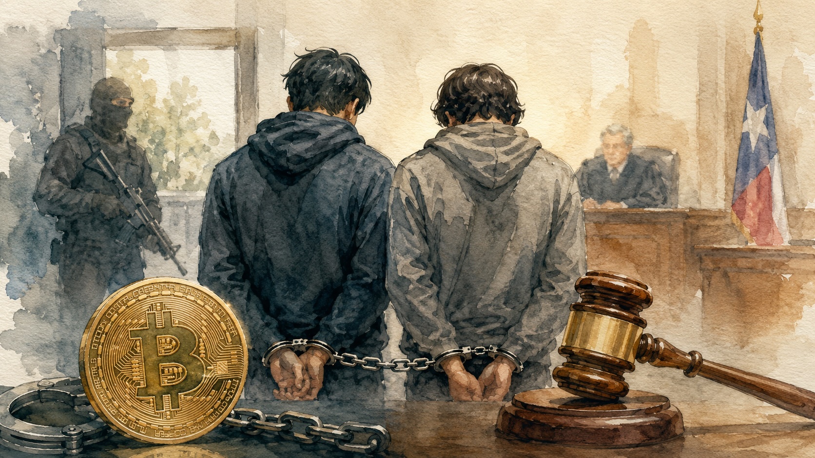 Texas brothers plead guilty to M crypto home invasion