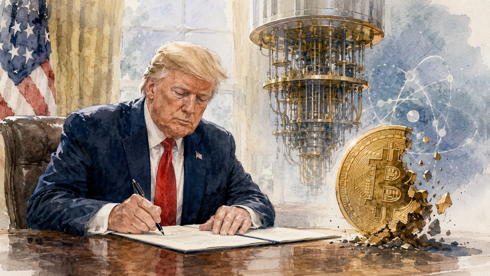 Trump orders push for quantum computing and crypto upgrades