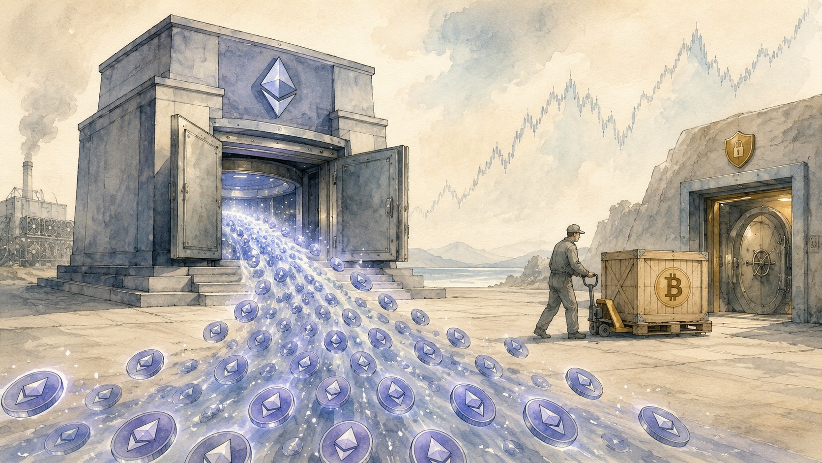 Binance logs 3-year high in ETH withdrawals; Riot moves 500 BTC