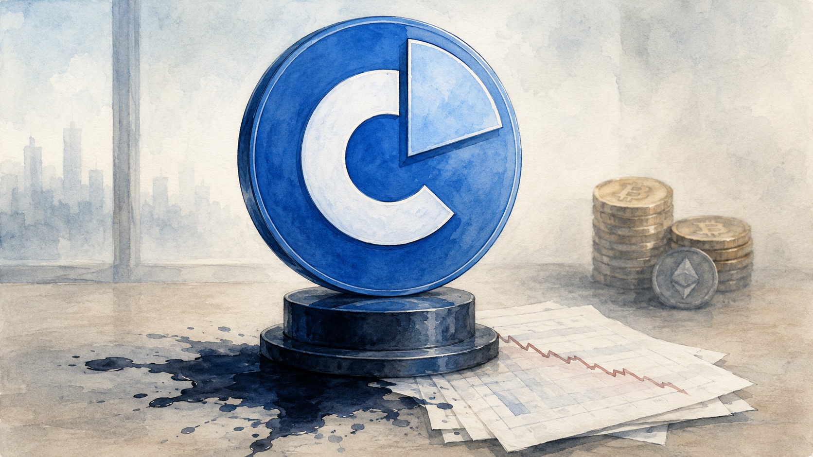 Coinbase нарастила долю рынка до 10,3%