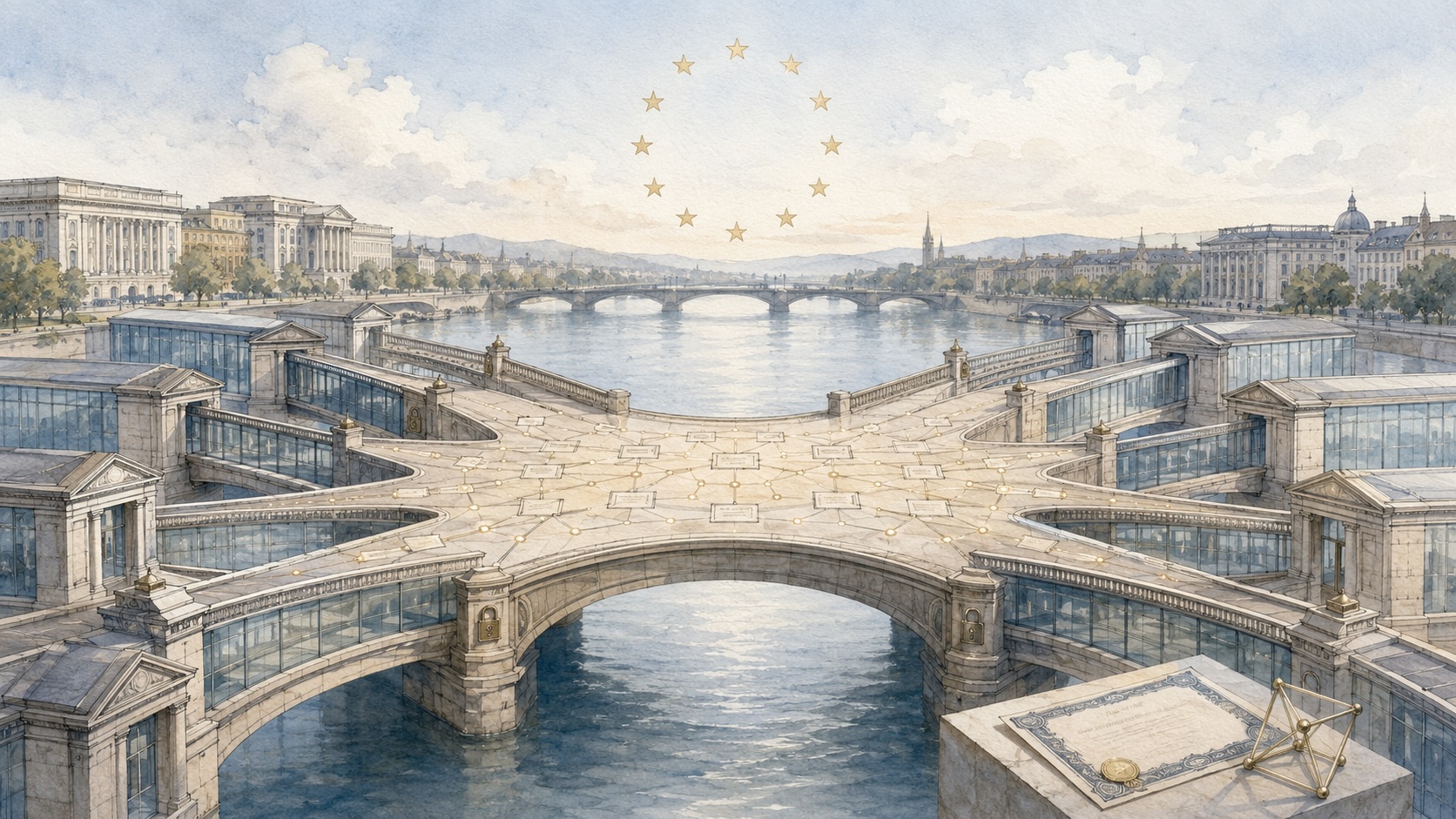 Dziesięć banków uruchomiło europejski blockchain RL1