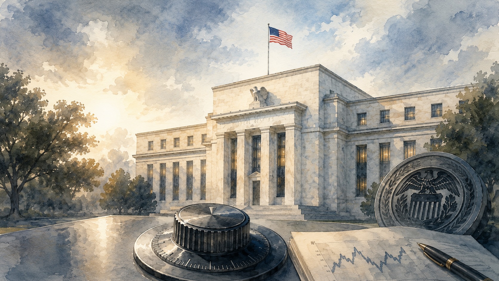 Fed Holds Rates at 3.50%-3.75%; 3 Officials Vote to Hike