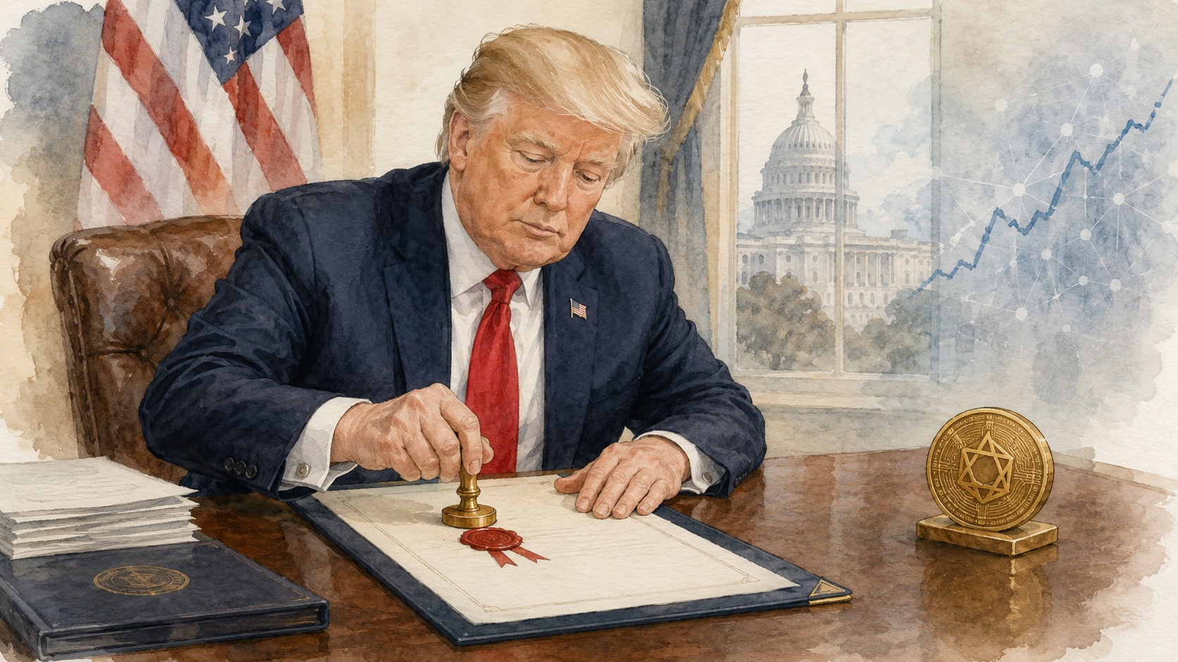 Трамп схвалив етичні поправки до CLARITY Act
