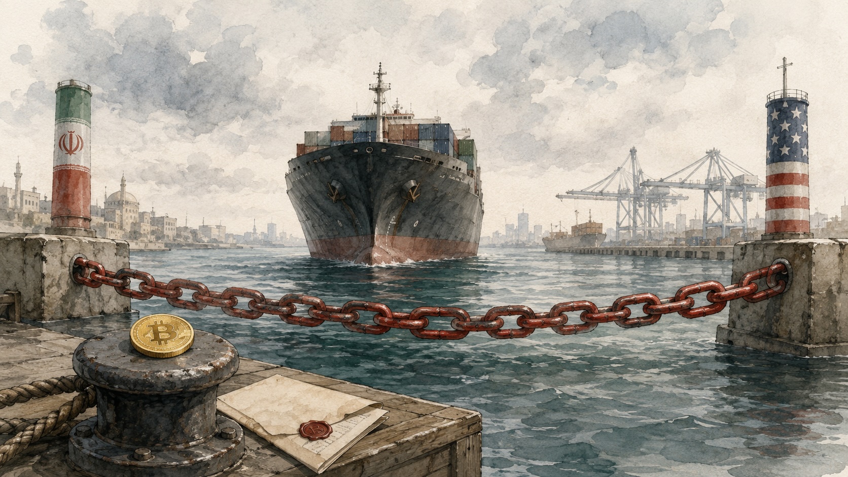 US Sanctions Iranian Maritime Firms Over Bitcoin Use