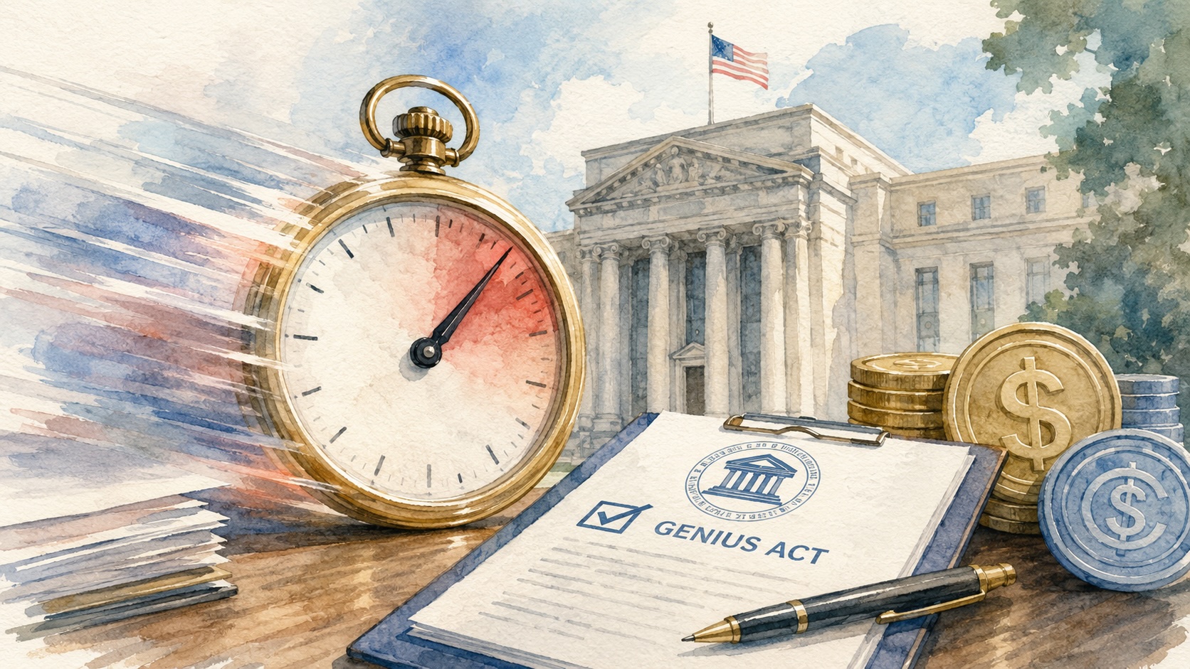 Bank regulator speeds up stablecoin rules under GENIUS Act