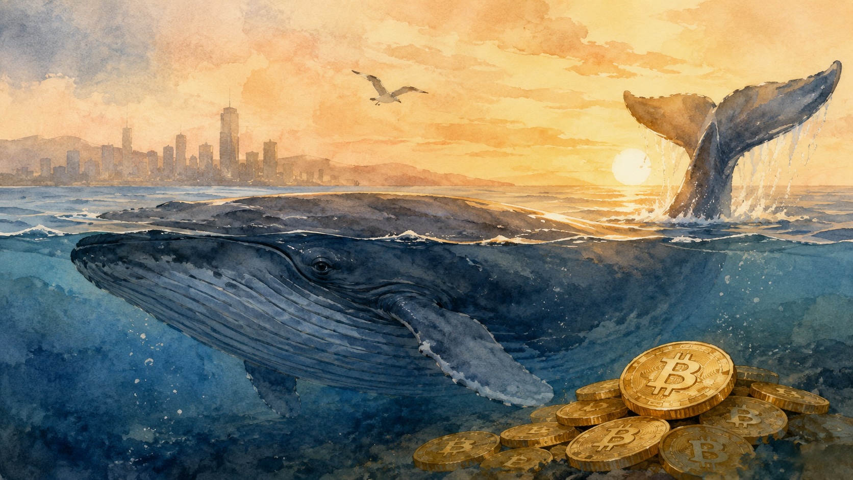 Bitcoin whales buy 43,000 BTC after months of selling