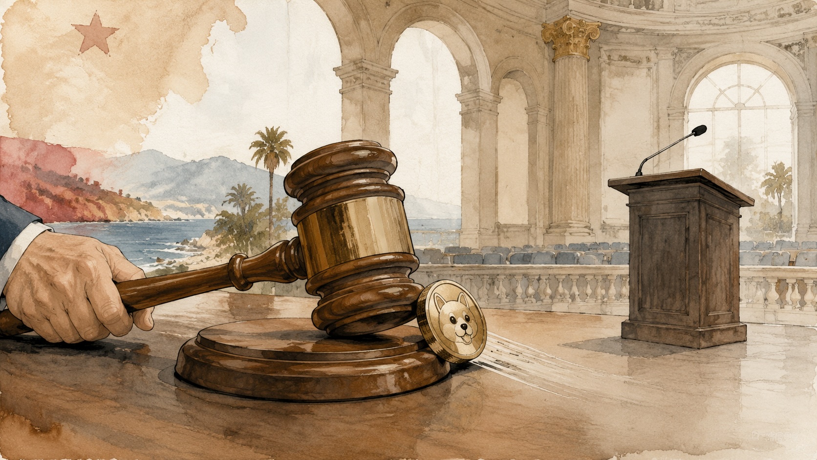 California bill bars public officials from issuing memecoins