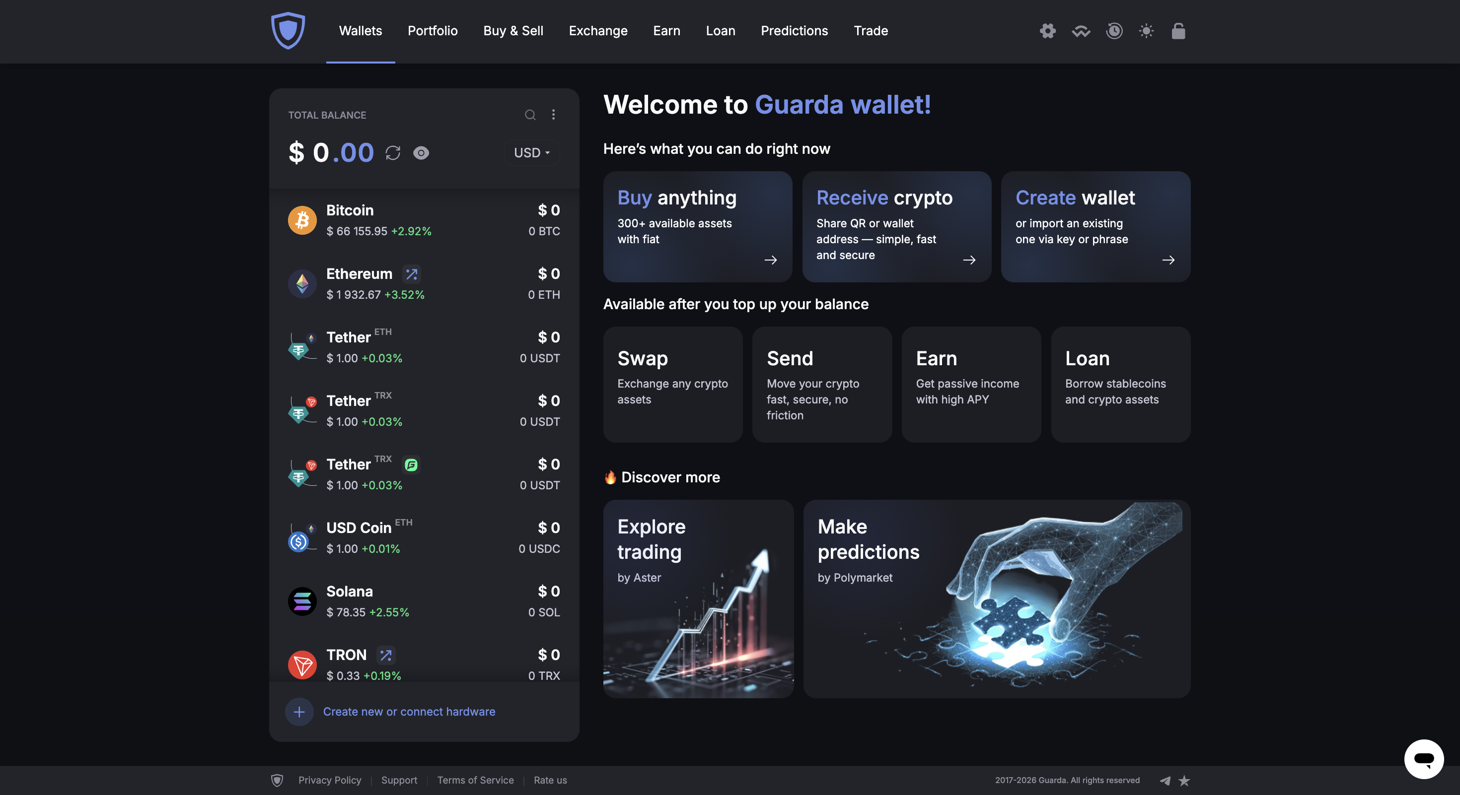 Guarda Wallet: Multi-Chain Crypto Management and Web3 in One Self-Custodial System