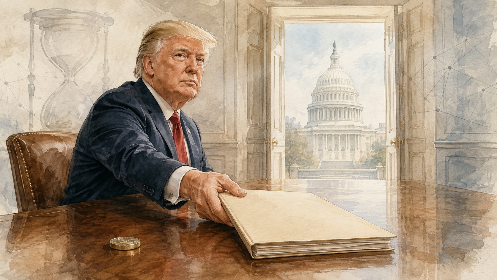 Trump wzywa Kongres do przyjęcia CLARITY Act