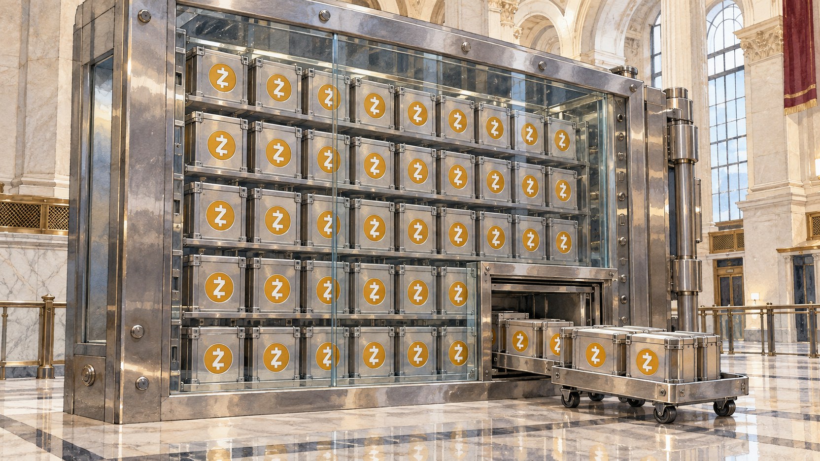 ETF na Zcash przekroczył 1 mld dolarów. Odpływy w październiku