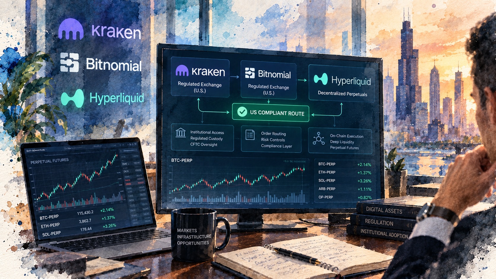Kraken: zgodna ścieżka dla Hyperliquid w USA