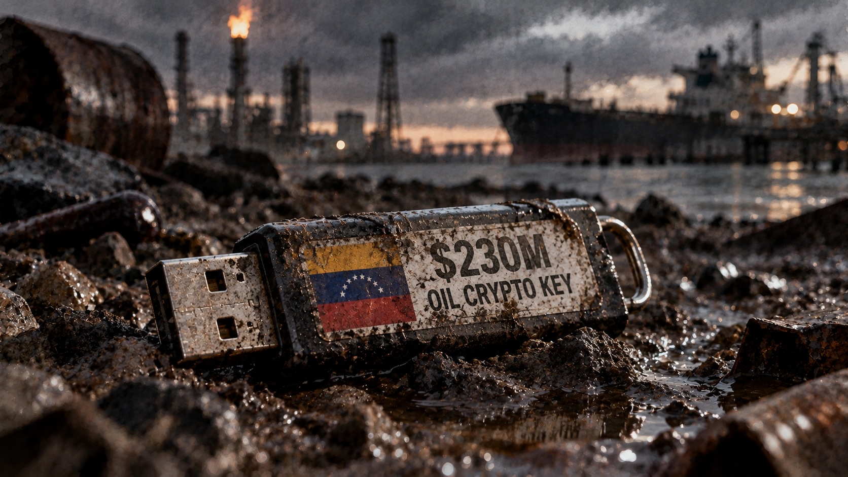 Missing USBs Leave 0M in Venezuelan Oil Crypto Inaccessible