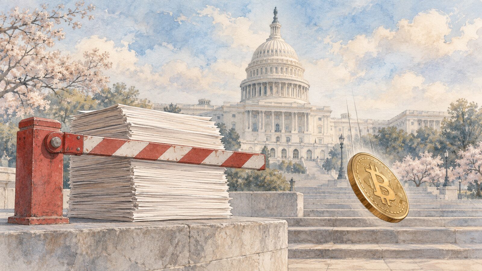Сенат не продвинул CLARITY Act — биткоин опустился ниже 000
