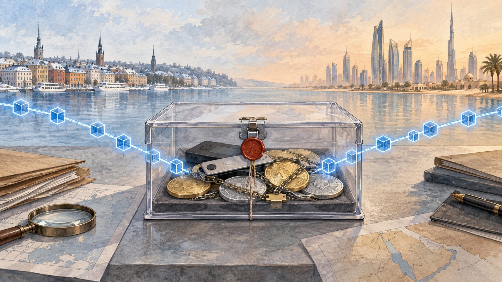 UAE and Sweden detain seven in $7.1M crypto laundering probe