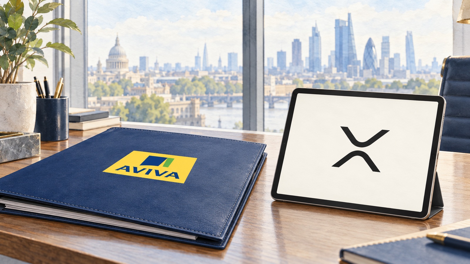 Aviva Investors Tokenizes $29B Fund Shares on XRP Ledger